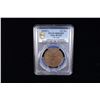 Image 2 : BRITISH INDIA: Victoria, Queen, 1837-1876, AE 1/2 anna, 1845(c), PCGS MS63 BN