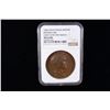 Image 2 : FRANCE: Napoleon I, Emperor, 1804-1814, AE medal, 1806, NGC MS65 BN