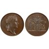 Image 1 : FRANCE: Napoleon I, Emperor, 1804-1814, AE medal, 1806, NGC MS64 BN