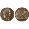 Image 1 : FRANCE: Napoleon I, Emperor, 1804-1814, AE medal, 1807, NGC MS66 BN