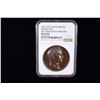 Image 2 : FRANCE: Napoleon I, Emperor, 1804-1814, AE medal, 1807, NGC MS66 BN
