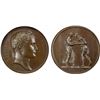 Image 1 : FRANCE: Napoleon I, Emperor, 1804-1814, AE medal, 1807, NGC MS65 BN