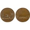 Image 1 : FRANCE: Napoleon I, Emperor, 1804-1814, AE medal, 1807, NGC MS65 BN