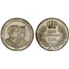 Image 1 : SAXONY: Johann I, 1854-1873, AR 2 thaler, 1872, AU