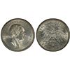 Image 1 : SAXONY: Friedrich August III, 1904-1918, AR 5 mark, 1914-E, PCGS MS64