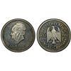 Image 1 : GERMANY: Weimar Republic, AR 5 reichsmark, 1932-E, PCGS Proof 58