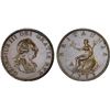 Image 1 : GREAT BRITAIN: George III, 1760-1820, AE halfpenny, 1799, AU