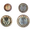 Image 2 : GREAT BRITAIN: Victoria, 1837-1901, AR maundy set, 1839