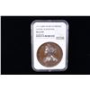 Image 2 : GREAT BRITAIN: Anne, 1702-1714, AE medal, 1711, NGC MS63 BN