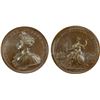 Image 1 : GREAT BRITAIN: Anne, 1702-1714, AE medal, 1713, NGC MS63 BN