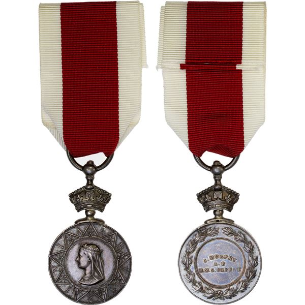 GREAT BRITAIN: Victoria, 1837-1901, AR medal, AU