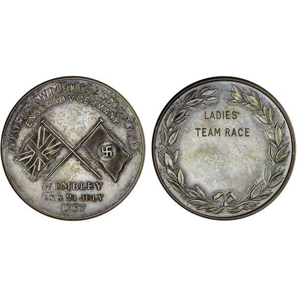 GREAT BRITAIN: AE medal (67.41g), 1937, Unc