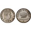Image 1 : KINGDOM OF ITALY: Napoleon I, 1804-1814, AR 15 soldi, 1814-M, XF