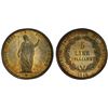 Image 1 : LOMBARDY: Provisional Government, AR 5 lire, 1848-M, PCGS MS62