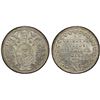 Image 1 : PAPAL STATES: Clement XIII, 1758-1769, AR giulio, 1765 year VIII, PCGS MS66