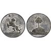 Image 1 : NETHERLANDS: Dutch Republic, tin medal (34.28g), 1690, AU
