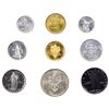 Image 2 : VATICAN: John XXIII, 1958-1963, 9-coin mint set, 1959 year I