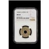 Image 2 : BRITISH EAST AFRICA: George V, 1910-1936, 5 cents, 1920-H, NGC MS64