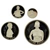 Image 1 : DAHOMEY: Republic, 4-coin proof set, 1971