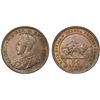 Image 1 : EAST AFRICA & UGANDA: George V, 1910-1936, AR 50 cents, 1914-H, PCGS MS63