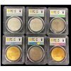 Image 2 : ZAMBIA: Republic, 6-coin proof set, 1997