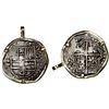 Image 1 : BOLIVIA: Felipe III, 1598-1621, AR 8 reales (33.57g with bezel), ND (1618-21)-P, VF