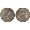 Image 1 : BOLIVIA: Carlos IV, 1788-1808, AR 4 reales, Potosí, 1807-PTS, Choice VF