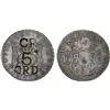 Image 1 : CANADA: PRINCE EDWARD ISLAND: AR 5 shillings, ND, VF on Very Fine host