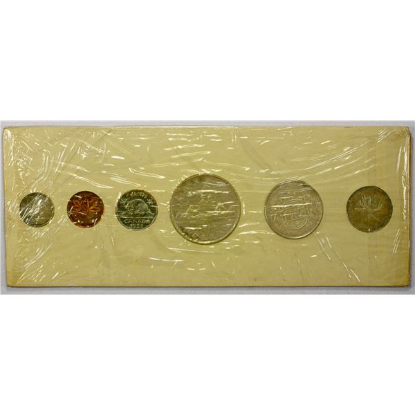 CANADA: Elizabeth II, 1952-2022, 6-piece prooflike set, 1954