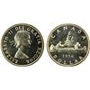 Image 1 : CANADA: Elizabeth II, 1952-2022, AR dollar, 1956, PCGS ProofLike Unc 67
