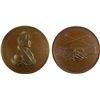 Image 1 : UNITED STATES: AE medal, 1817, NGC MS63 BN