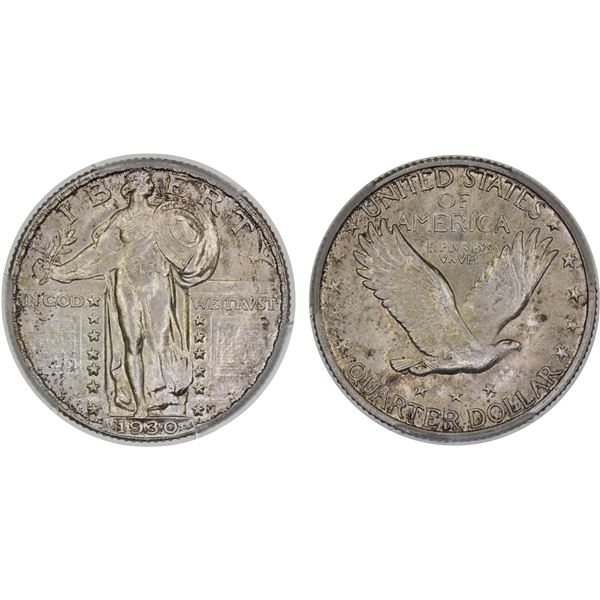 UNITED STATES: AR quarter, 1930, PCGS MS64 FH