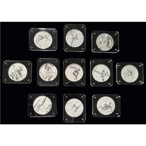 UNITED STATES: SET of 11 AR medals, 1984