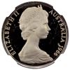 Image 12 : AUSTRALIA: Elizabeth II, 1952-2022, 6-piece proof set, 1966