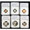 Image 1 : AUSTRALIA: Elizabeth II, 1952-2022, 6-piece proof set, 1966