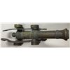 Image 1 : BRUNEI: brass cannon money (1962g), ca. 1750-1850, VF-XF