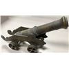 Image 2 : BRUNEI: brass cannon money (1962g), ca. 1750-1850, VF-XF