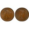 Image 1 : CEYLON: Victoria, 1837-1901, AE 5 cents, 1870, PCGS MS65 BN