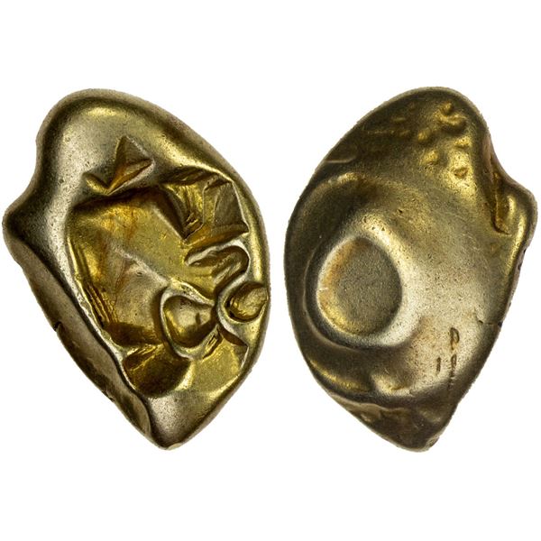 INDONESIA: JAVA: Kingdom of Sailendra, AV fragment (4.54g), ca. 800-850, Choice VF