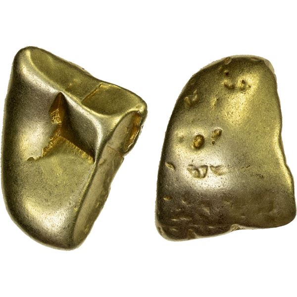 INDONESIA: JAVA: Kingdom of Sailendra, AV fragment (14.89g), ca. 8th-11th centuries, VG