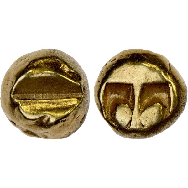 INDONESIA: JAVA: Kingdom of Sailendra, AV massa (2.42g), ca. 950-1150, VF