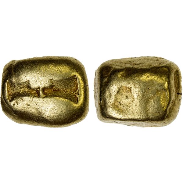 INDONESIA: JAVA: Kingdom of Sailendra, AV 4 massa (9.67g), ca. 950-1150, Fine