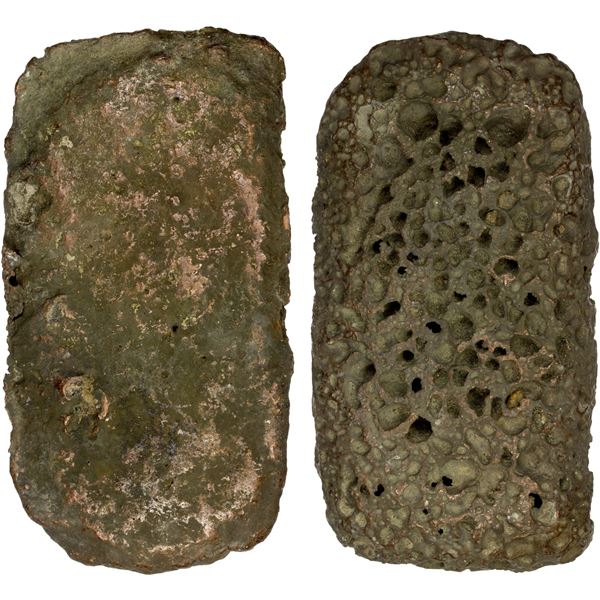 INDONESIA: SRIVIJAYA: copper ingot (1013g), 11th-13th century, VF
