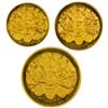 Image 2 : IRAN: Mohammad Resa Shah, 1941-1979, 3-medal gold set, SH1341 (1963)