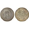 Image 1 : IRAQ: Faisal II, 1939-1958, AR 50 fils, 1953/AH1372, NGC MS62