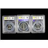 Image 2 : RAS AL KHAIMA: Saqr Bin Muhammad al-Qasimi, 1948-2010, 3-coin proof set, 1969/AH1389