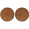 Image 1 : SAUDI: HEJAZ: al-Husayn b. 'Ali, 1916-1924, AE 1/4 ghirsh (1/4 piastre), AH1334 year 8, PCGS MS63 RB