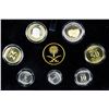 Image 1 : SAUDI ARABIA: Salman bin Abdulaziz, 2015-, 7-coin proof set, 2020/AH1442