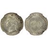 Image 1 : STRAITS SETTLEMENTS: Victoria, 1867-1901, AR 20 cents, 1894, NGC MS61