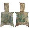 Image 1 : WARRING STATES: State of Zhou, 400-300 BC, AE spade money (23.8g), VF
